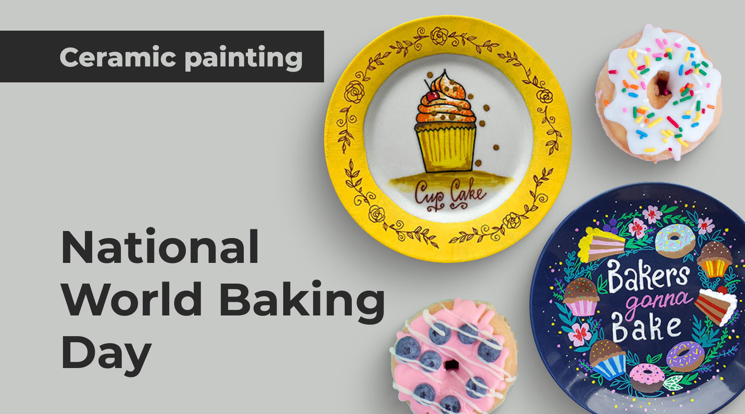 World Baking Day DIY Plate Painting Tutorial | Artistro