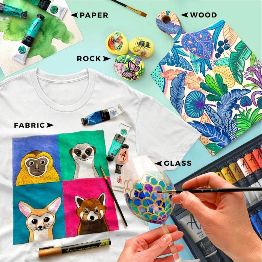 Acrylic paints and their application: Best acrylic paints for artists