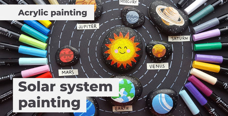 Solar System Rock Painting Ideas for Your Inspiration | Artistro