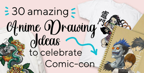 30 Amazing Anime Drawing Ideas to Celebrate Comic-con