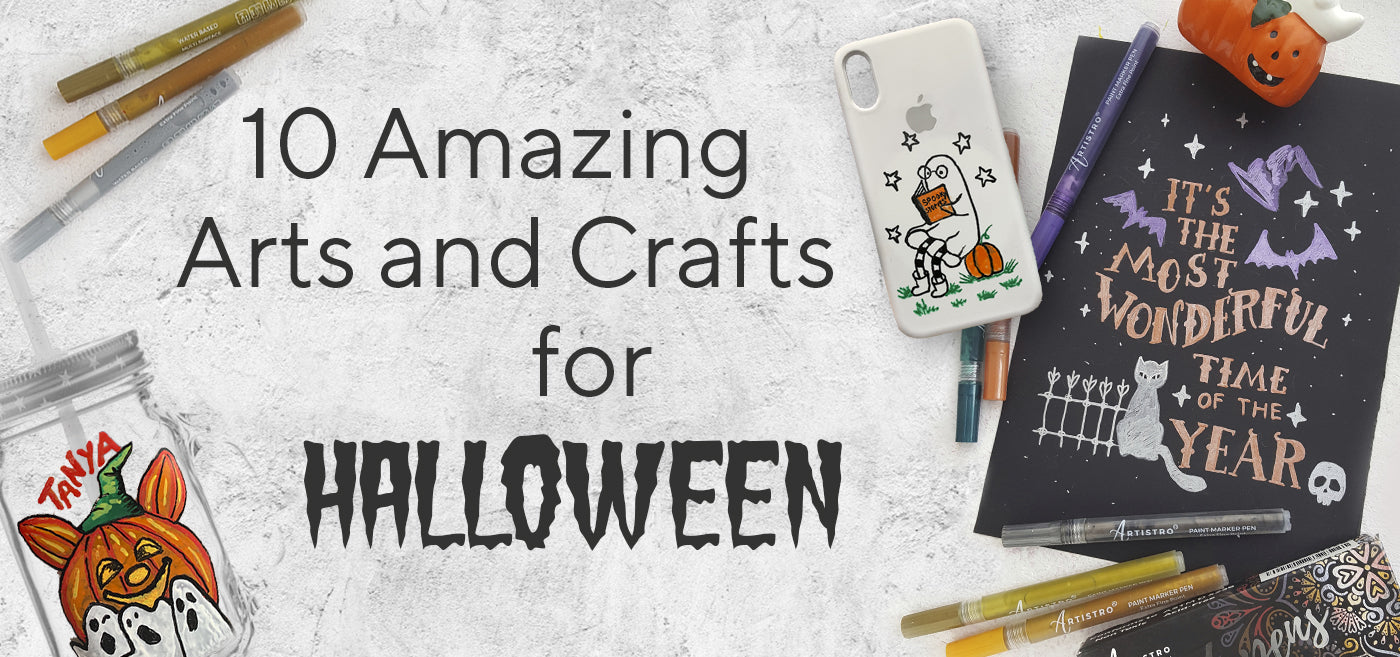 Top 6 Halloween Arts and Crafts Ideas from Artistro | Artistro