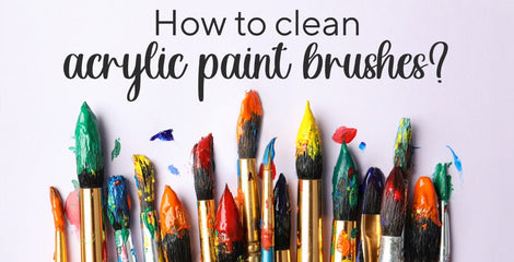 The Best Way to Clean Acrylic Paint Brushes with Artistro Guide