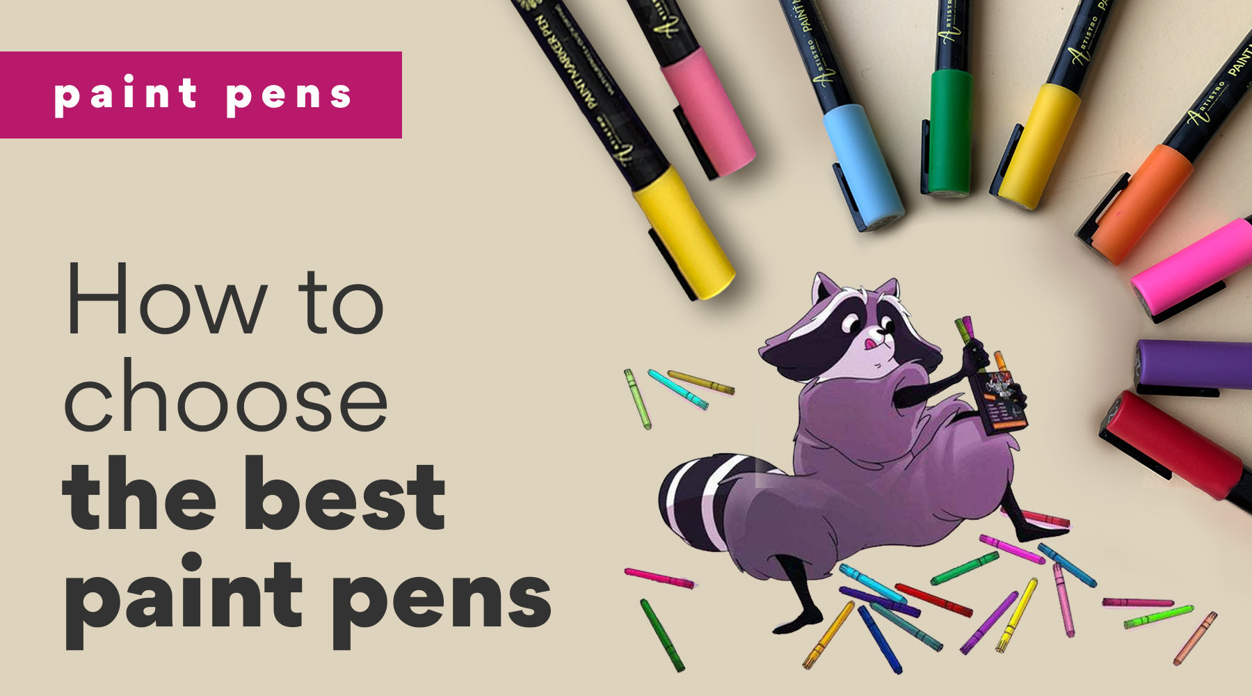 The ultimate guide to pens & markers