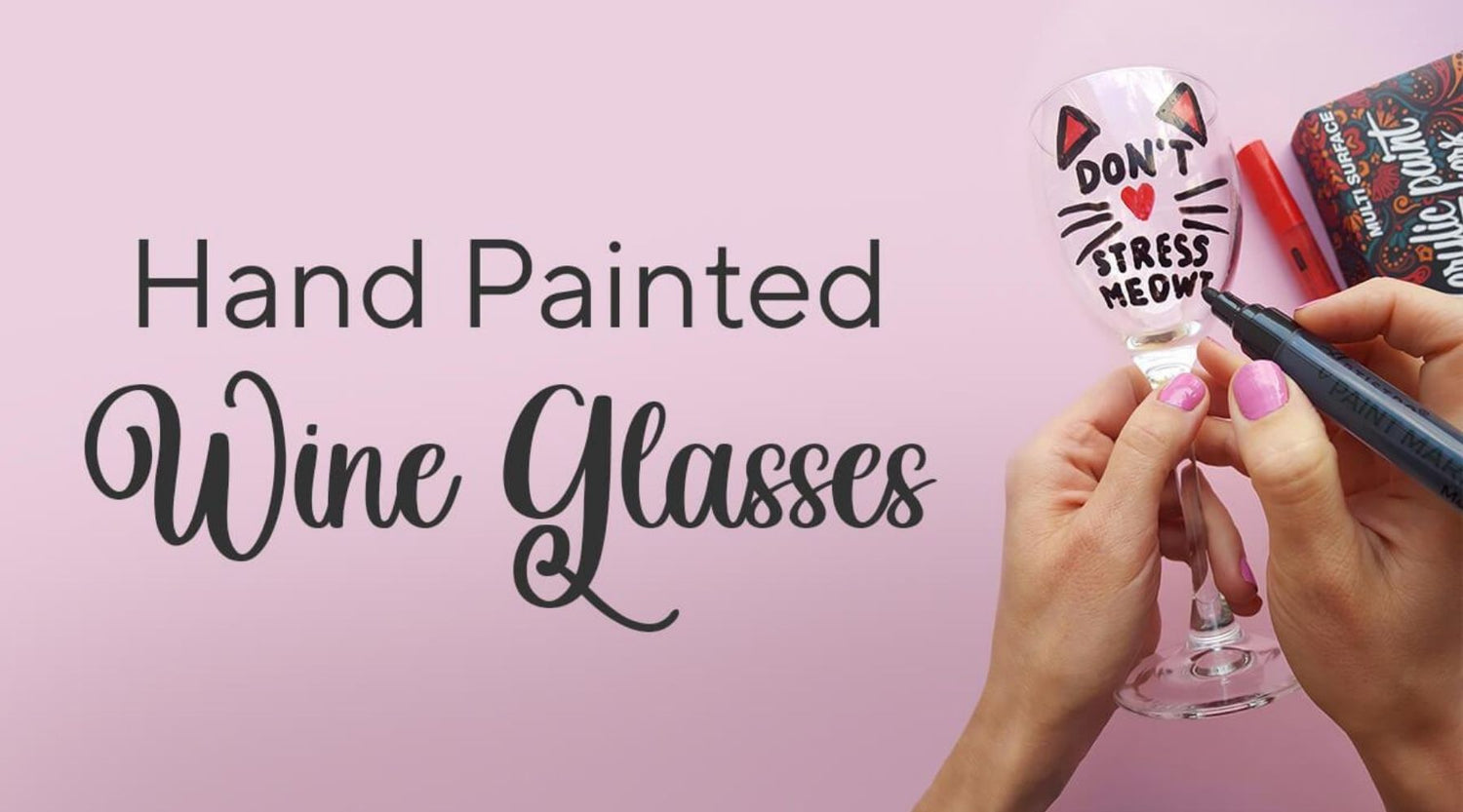 The Best Meo-Wow Ideas for Wine Glass Painting from Artistro | Artistro