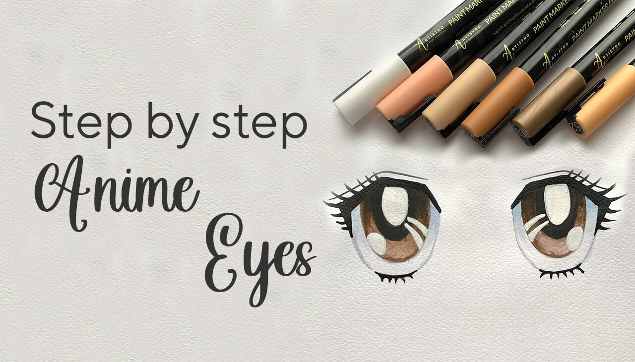 How to Draw Anime Eyes Step by Step