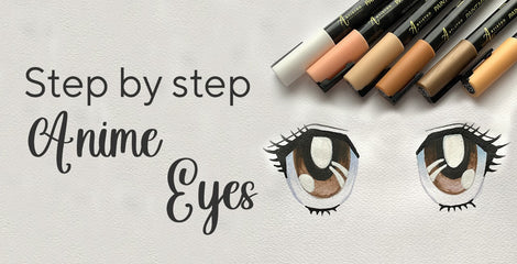 How to Draw Anime Eyes Step by Step