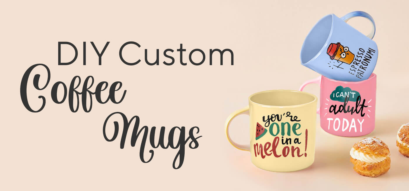 Sweet Kissing DIY Custom Coffee Mugs Tutorial | Artistro
