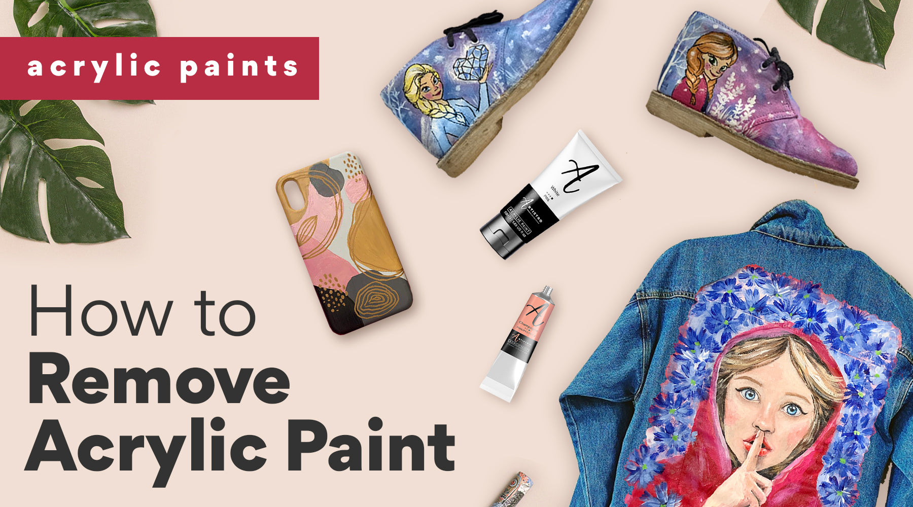 The EASIEST Way To Clean Acrylic Paint Palette (No Scrubbing!) 