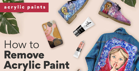How to Remove Acrylic Paint from Various Surfaces Effectively