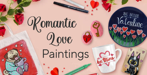 50 Most Romantic and Creative art Projects for Valentine's Day from Artistro | Artistro