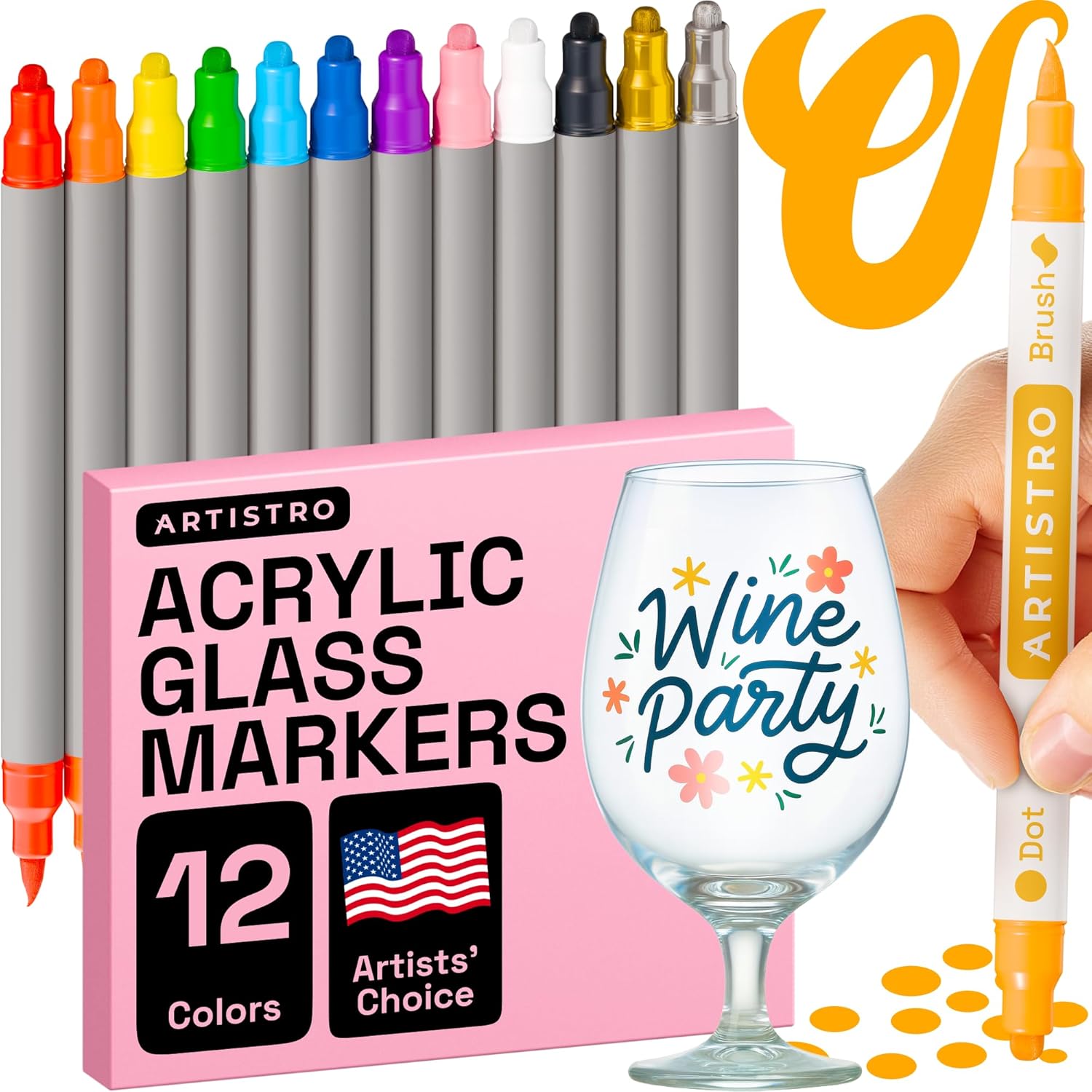Pens Set Acrylic Paint Pens For Glass Wholesale Acrylic Marker