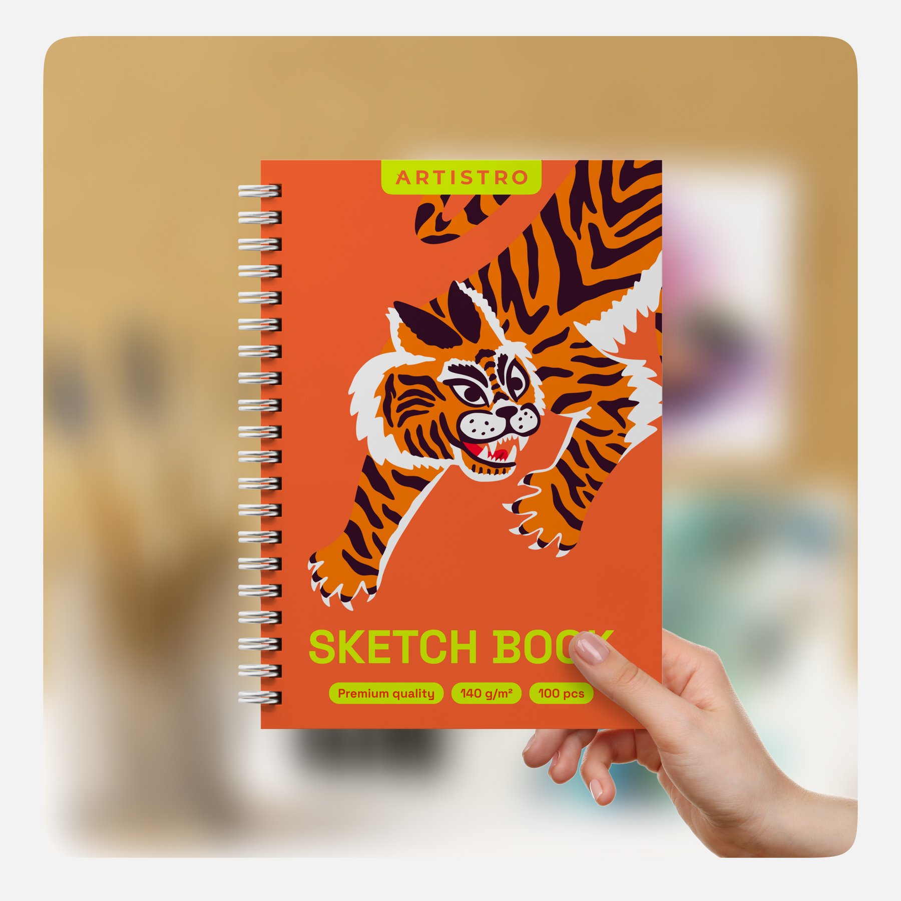 ARTISTRO Deluxe 9x12" Sketch Book Set