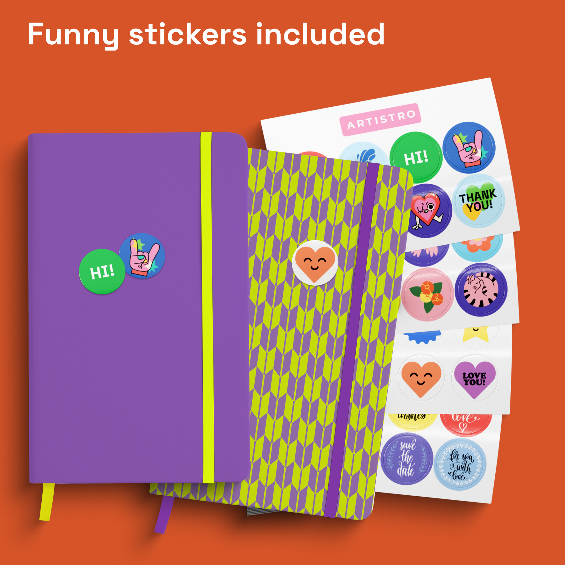 ARTISTRO Premium Hardcover Sketchbook Duo