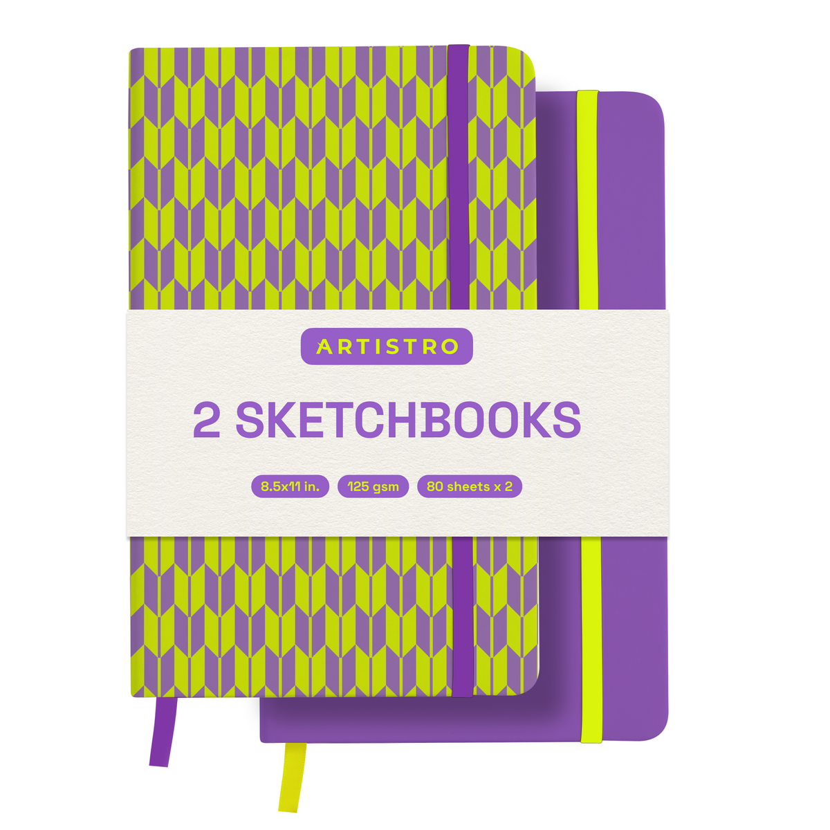 ARTISTRO Premium Hardcover Sketchbook Duo