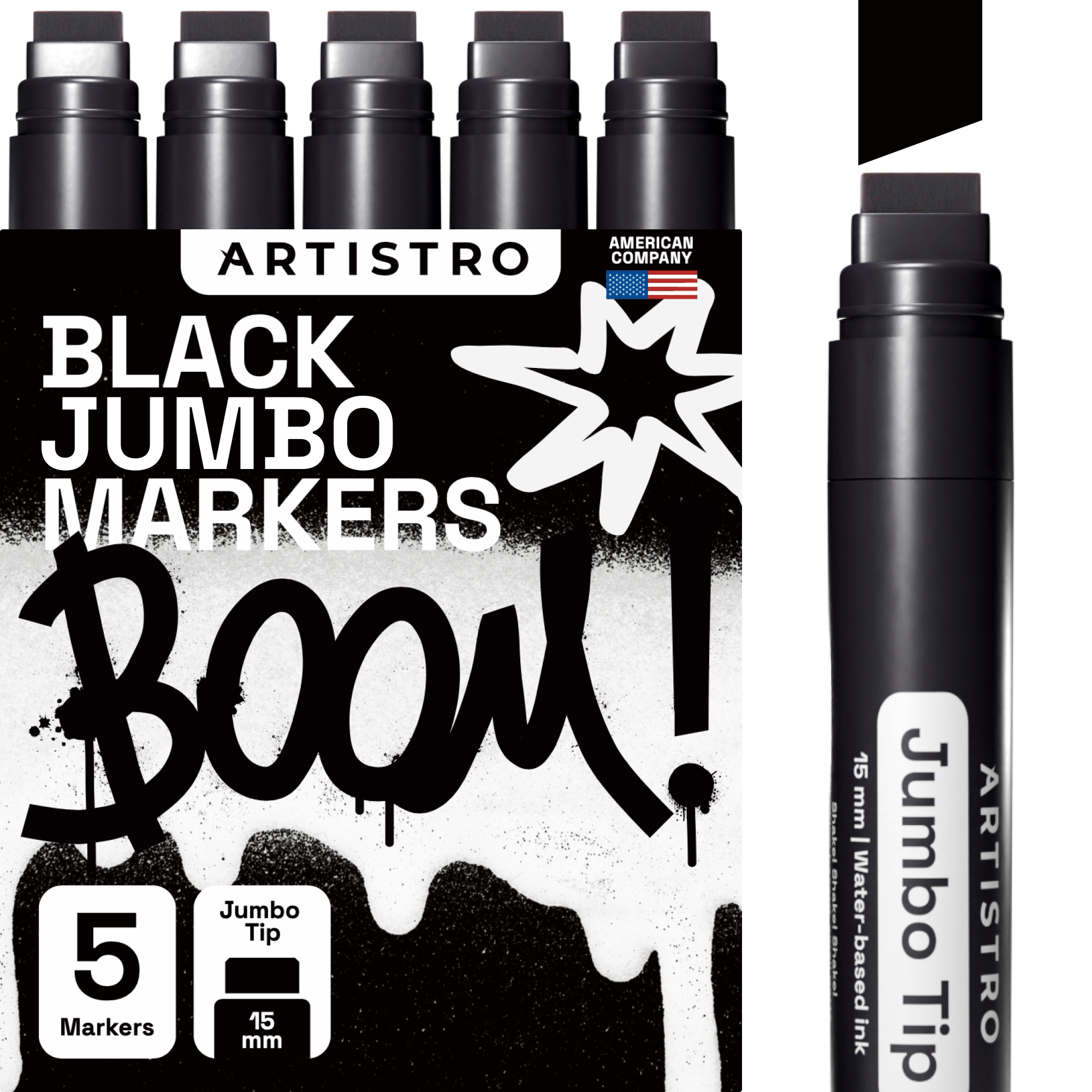 Jumbo Markers Set of 9 - Poster House Shop
