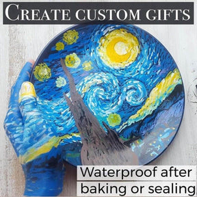 paint pens waterproof after baking or sealing 