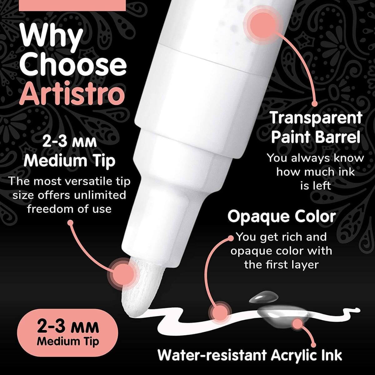 markers specs