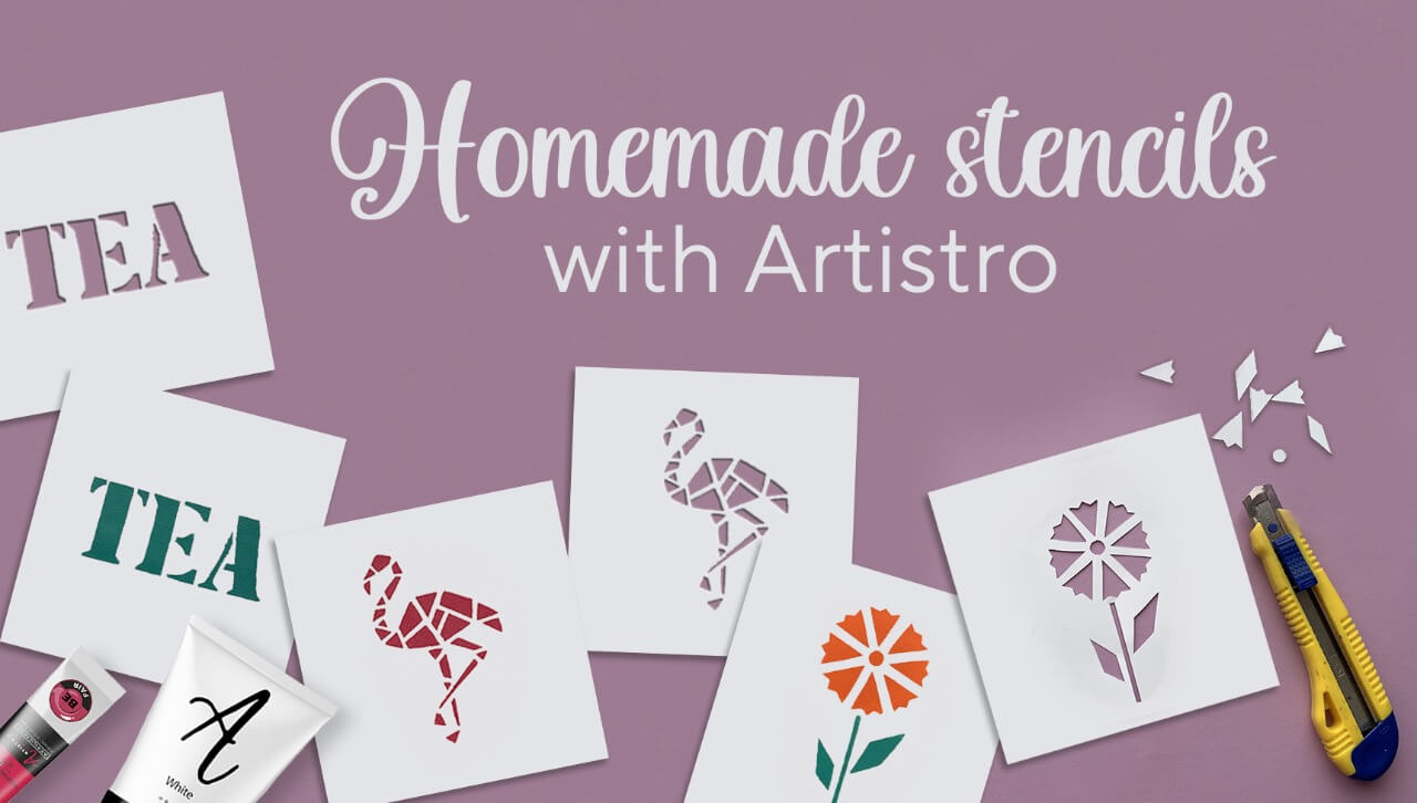 How to make a stencil for painting with Artistro
