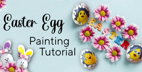 Easter Egg Shell Painting Tutorial | Artistro