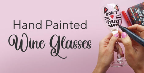 The Best Meo-Wow Ideas for Wine Glass Painting from Artistro | Artistro
