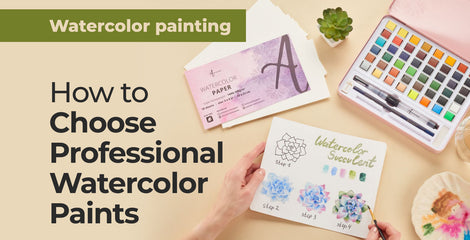 How to Choose Professional Watercolor Paints for Artists and Beginners | Artistro