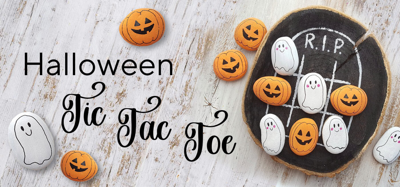 Halloween Tic-Tac-Toe Game for Kids from Artistro | Artistro