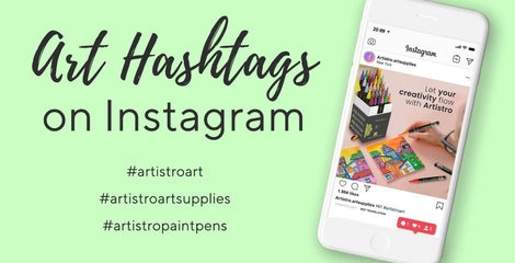 Most Popular and Trending Types of Art Hashtags on Instagram