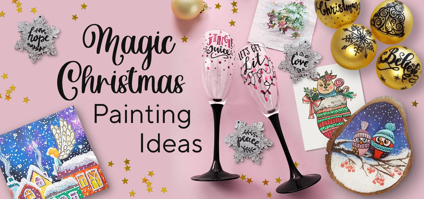 20 Magic Painting Ideas for Christmas from Artistro | Artistro