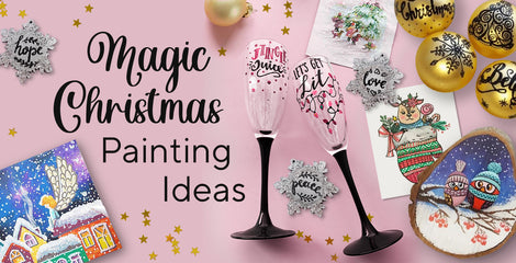 20 Magic Painting Ideas for Christmas from Artistro | Artistro