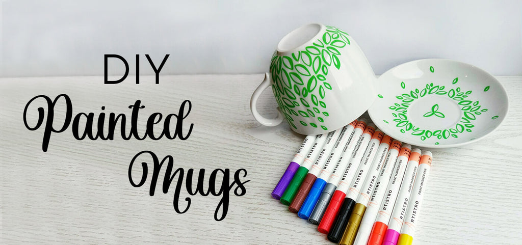 How to Paint a Mug with Colorshot Paint Markers - Faith and Farmhouse