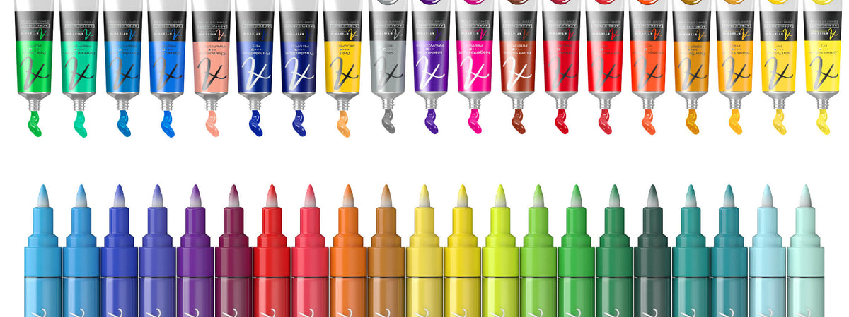 Acrylic Paints Set 24 Colors Art Painting Kit Supplies For - Temu