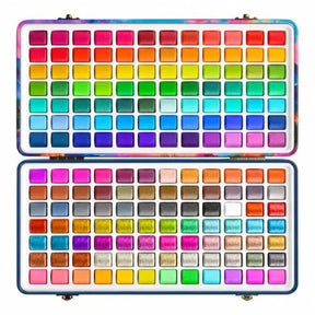 ARTISTRO 168 Watercolor Paint Set, Sunrise Set, Palette & Brushes