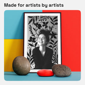 ARTISTRO 5 Black Acrylic Paint Markers - Paint Pens Dual Tip Brush + Fine Ideal for Calligraphy - Perfect for Fabric, Rock, Glass, Wood, DIY - Art Supplies, Stocking Stuffers, Christmas Gift Idea