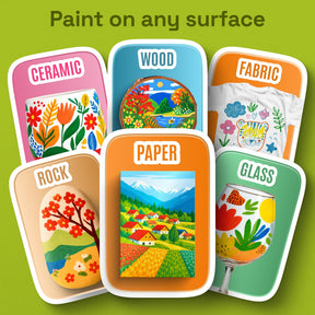 ARTISTRO Dual-Tip Acrylic Paint Marker Pens for Drawing