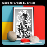 ARTISTRO 5 White Dual-Tip Acrylic Paint Pens for Rock, Ceramic, Glass, Wood, Fabric - White Markers for Acrylic Painting, 5mm Dot + 1mm Fine Tips