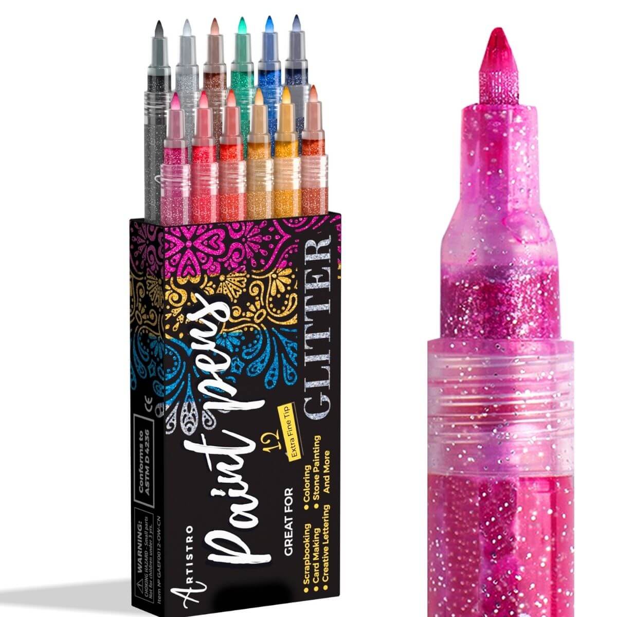 Tuam Tshoj Customized DIY Creative Sparkling Acrylic Paint Marker