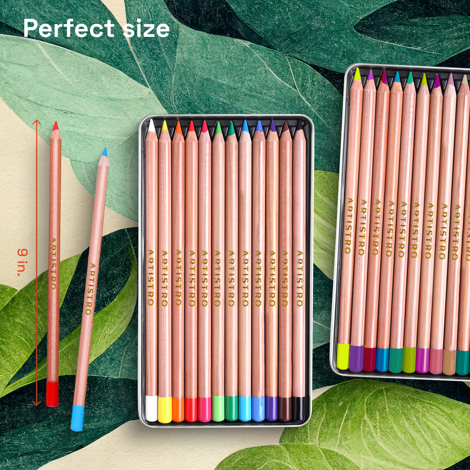 ARTISTRO Premium Watercolor Pencils - 24