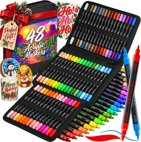 ARTISTRO 48 Acrylic Paint Markers, Set of Paint pens