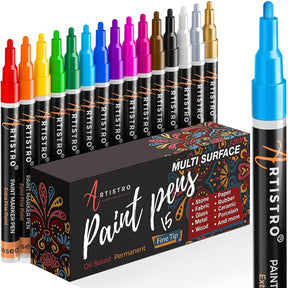 product 15 oil based fine tip paint markers