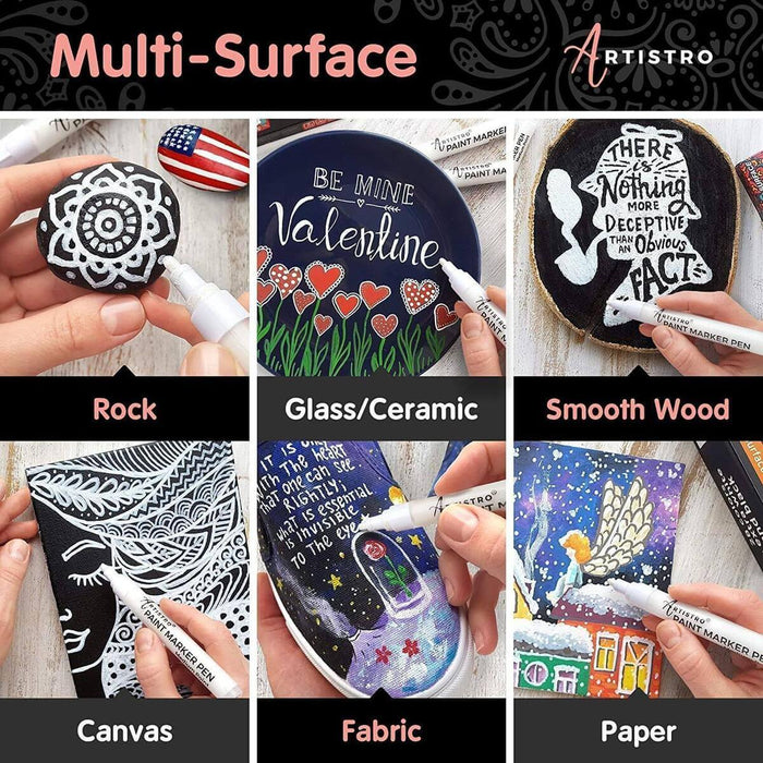 The Best Art Markers Best White Markers & Best Wood Markers Artistro Art Bundle