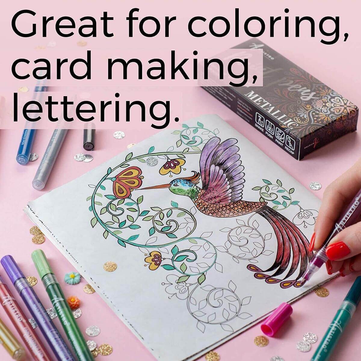 bundle great for coloring, card making, lettering
