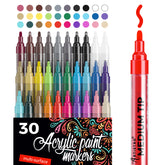 product 30 medium tip acrylic markers 
