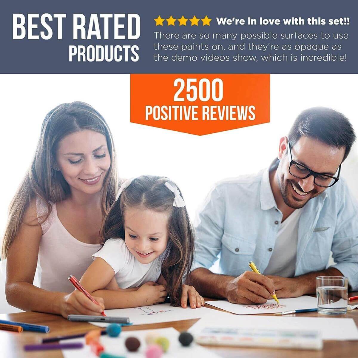 best rated products, 2500 positive reviews