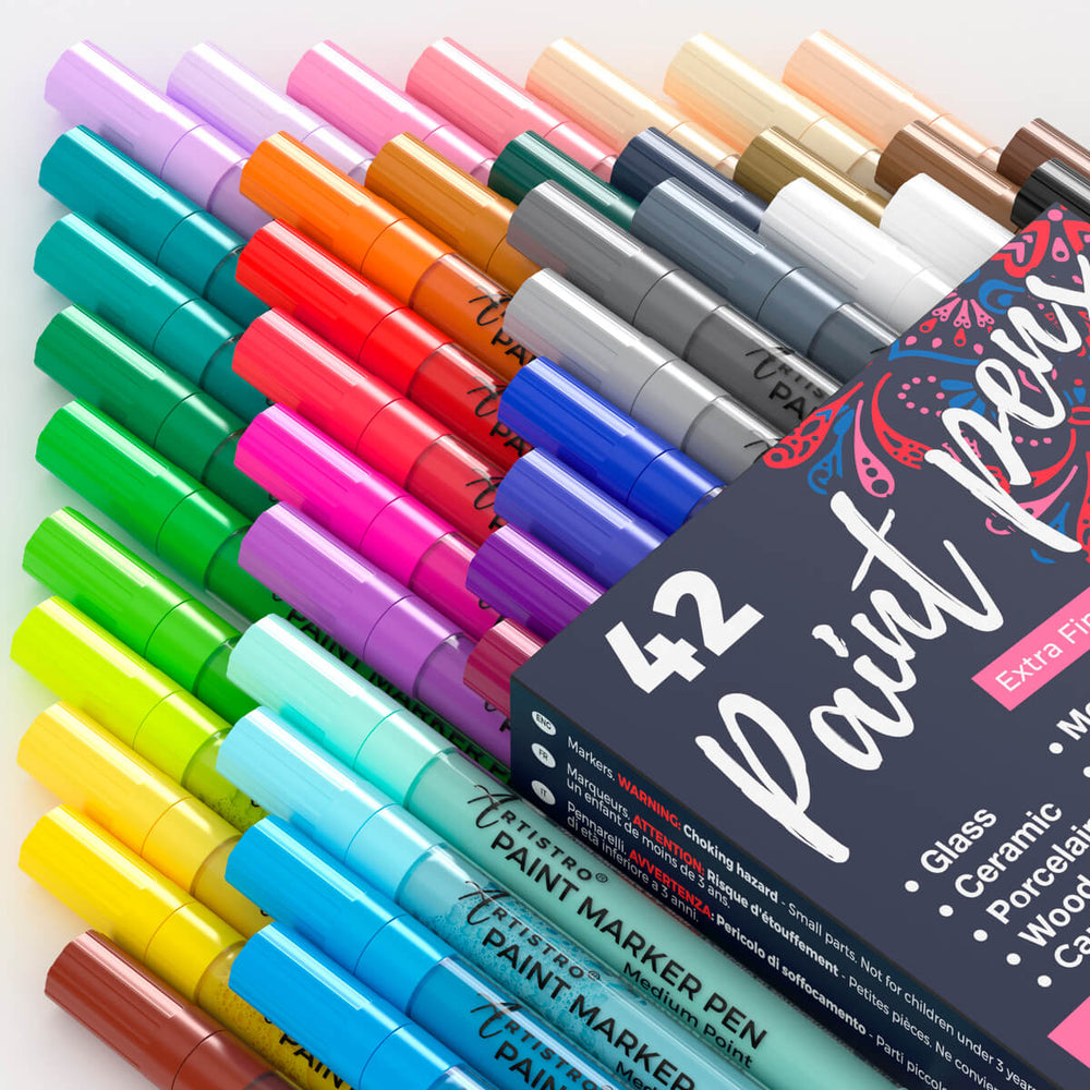 Painting Markers 42 Acrylic Paint Markers Artistro Paint Markers