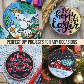 perfect diy projects for any occasions with wood slices