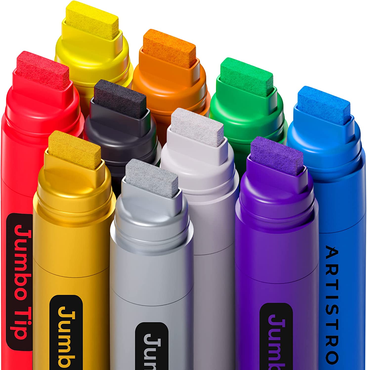 product 10 colored jumbo art markers